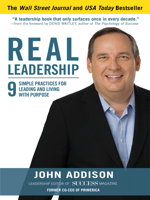 Title details for Real Leadership by John Addison - Available